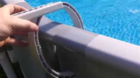 intex pool skimmer mounting bracket metal frame pool|intex pool filter parts diagram.